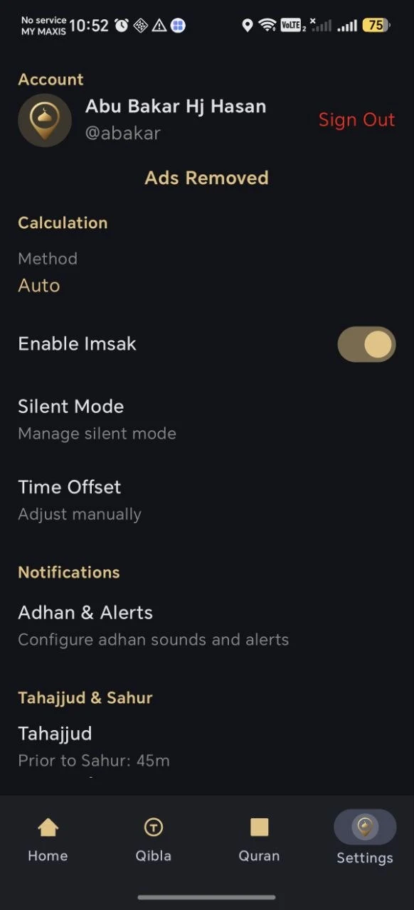 Aktif Solat screenshot